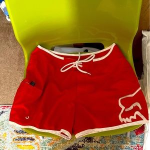 Fox Juniors Lace Up Front Shorts